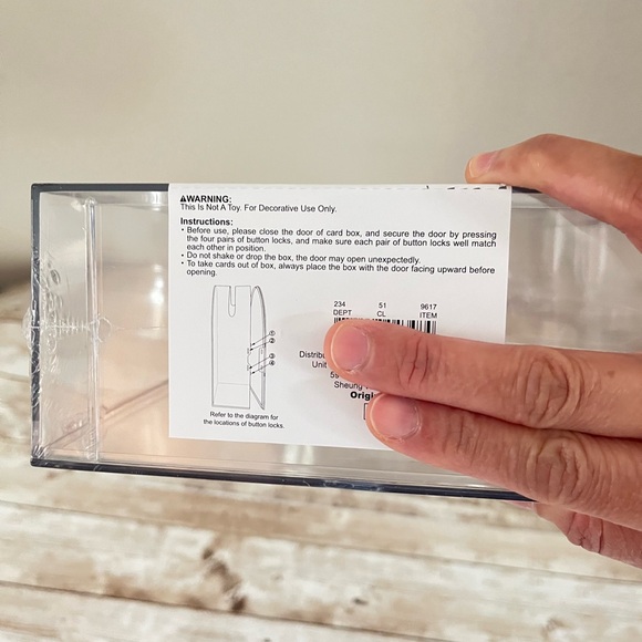 Target Bullseye Card Box.🌸 - Picture 3 of 5